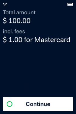 Total including surcharge