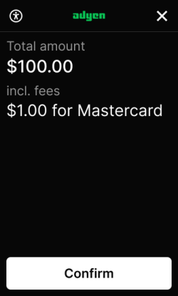 Total including surcharge